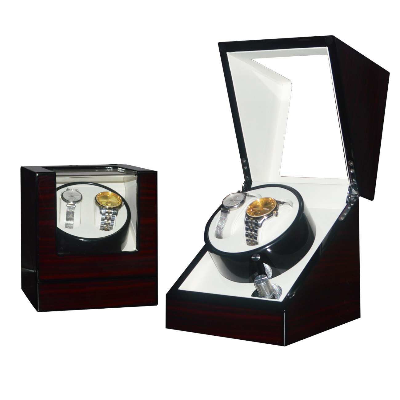 高級感のあるメンズ腕時計用ボックスとスタンド、展示用オーガナ - Watch Display Box のレビューと価格
